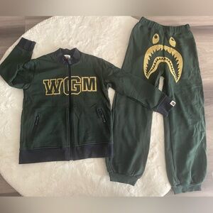Bape kids Matching Set
